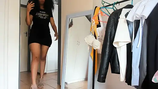 Примеряю разные трусики