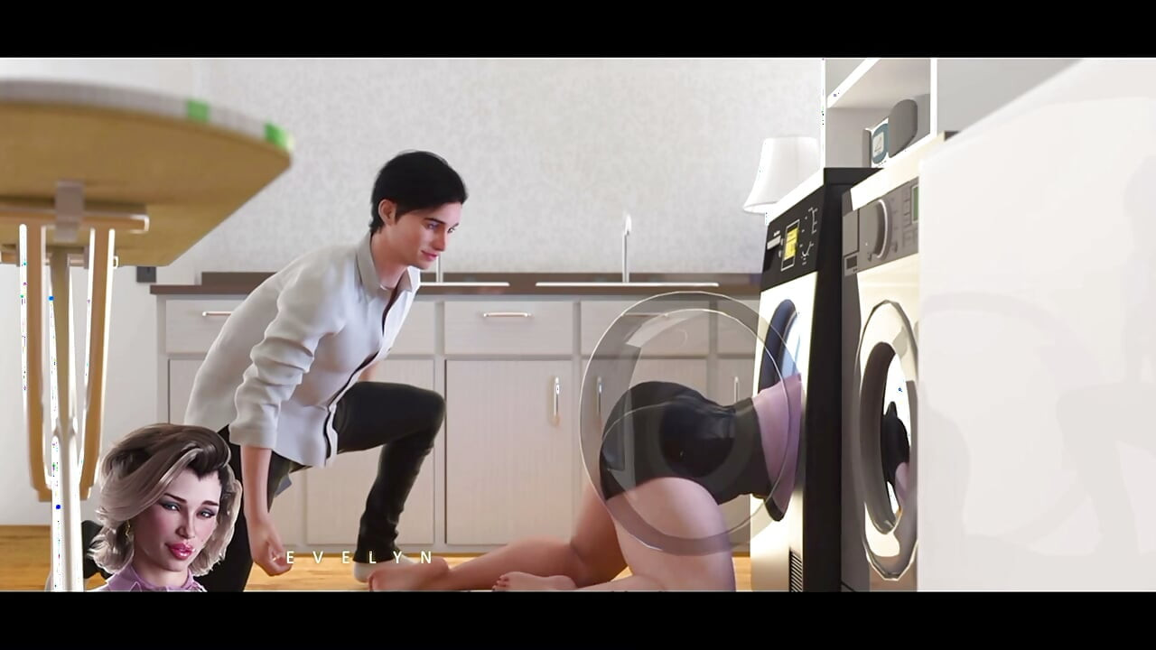 My stepmom got stuck in the washing machine. Apocalust
