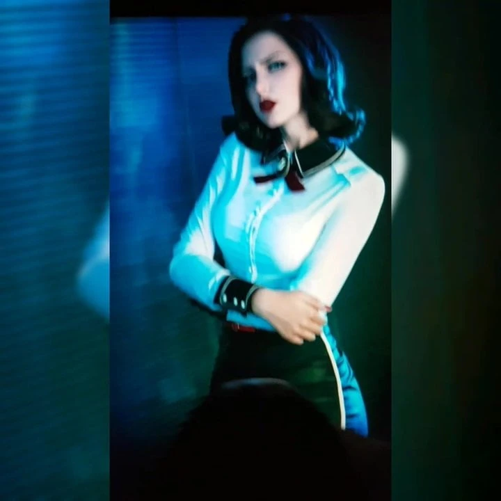 Sperma eerbetoon aan Elizabeth (cosplay)