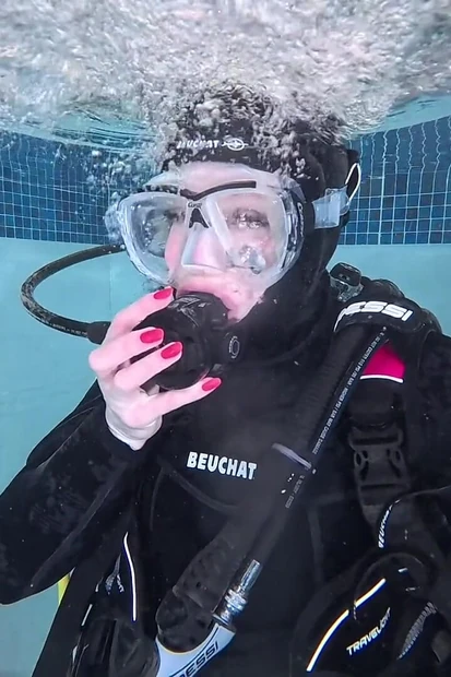 Bubble Tease: Underwater JOI in Full Scuba Gear