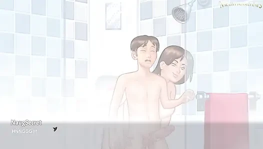 Stepmom Gets Surprise By His Massive Cock In The Shower - Summertime Saga 37 By DarkCookie - 3D Hentai Porn Game