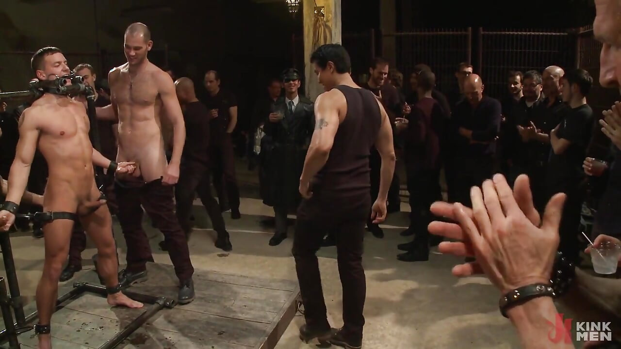 Adam Knox Gets Caught in a Cum Fest