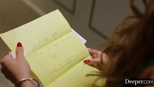 Deeper. Masked Blonde Summer Kline Submits Control To An Anonymous Dom