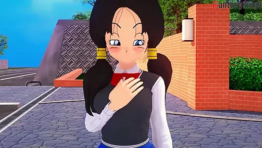 Android 18 üniversitede Gohan'ı baştan çıkarıyor - Dragon Ball Zex Series