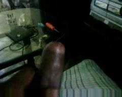 me jerkin my   in the back fuckin