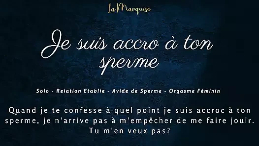 French Audio Porn RPG - I'm Addicted To Your Cum