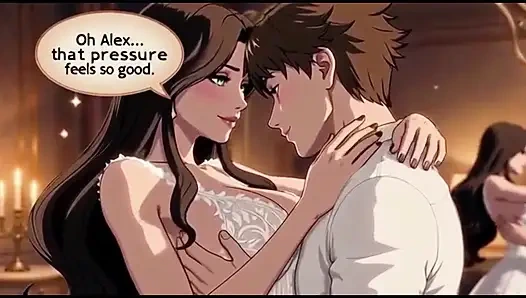 Üvey annenin üvey oğluyla gizli düğün gecesi anı