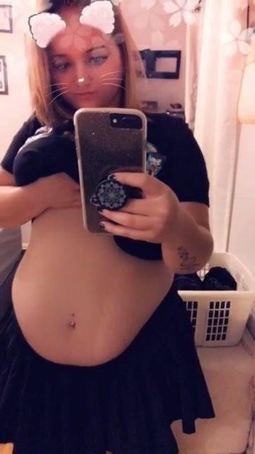 Big belly fetish #14