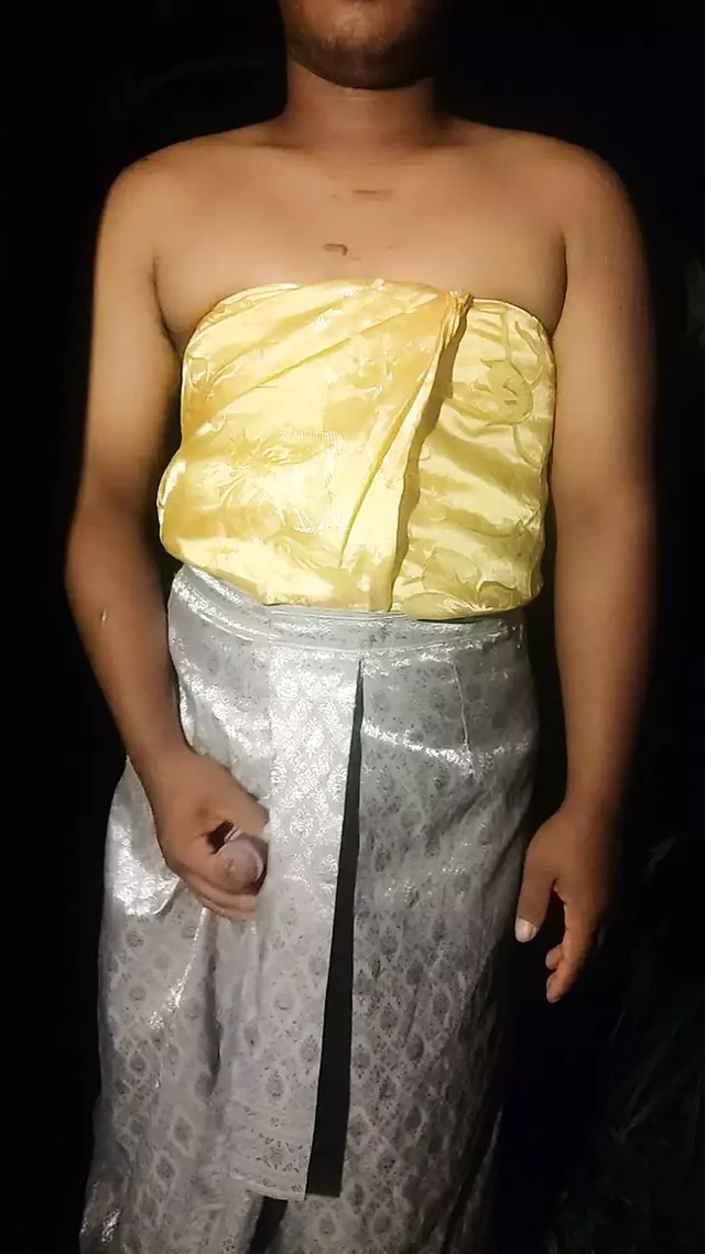 Crossdresser Thai dress