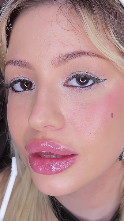 Glossy Lips Tease  drool Over My Shiny Wet Lips | Clip 1