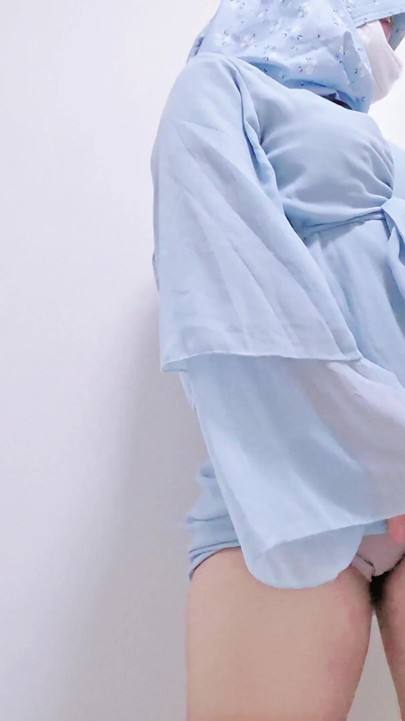 POV: Hijabi Girl With Elegant Blue Abaya Tease | Clip 1
