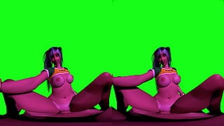 Prolaz - Brazilka Miku te jaše sa svojim živahnim sisama vani