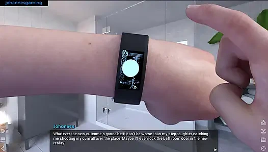 Tombol - ketuk 2 - muncrat di wajahnya