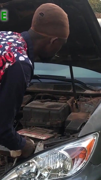 Memorable moment from "Her car got damaged on the road, I had to help her out both with her car and pussy"