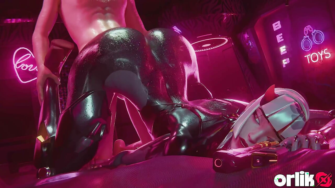 Shion (overwatch) - Big Ass Doggystyle 3D Animation