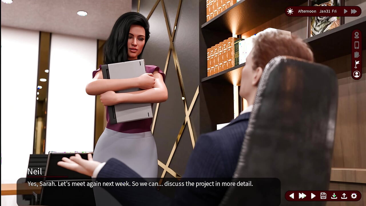 Whispers of Desire 22 Sarah Showed Her Boobs to the Boutique Assistant Louis