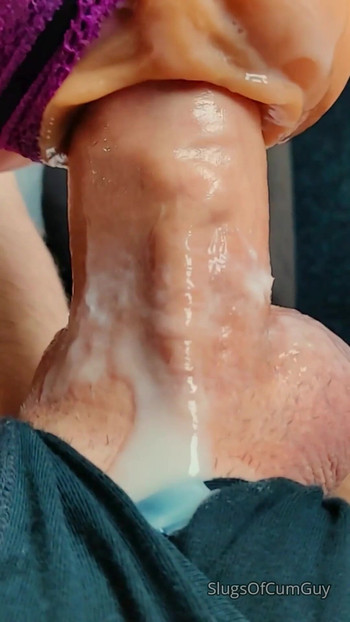 Captivating moment from "Fleshlight Compilation #1 - SlugsOfCumGuy"