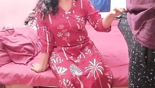 Landlord came to ask for rent, what will she do?