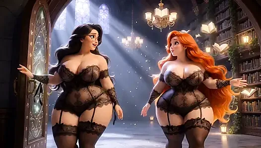 Bölüm 4: Velma ve Daphne'nin yaramaz fısıldayan manor azdırması