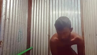 Shower masturbate sex video