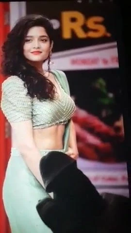 Cum tribute on rithika Singh by hungry dick