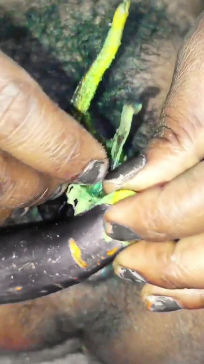 Captivating moment from "Desi village bhabhi vavrator inside pussy sex"