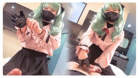 Il cosplayer vampiro mitsune miku viene scopato, giapponese hentai anime travestito cosplay 10