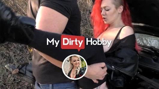 Valery_venom menyadari bahwa penyelamatnya menginginkan sesuatu sebagai imbalan untuk membantu dengan mobilnya - mydirtyhobby