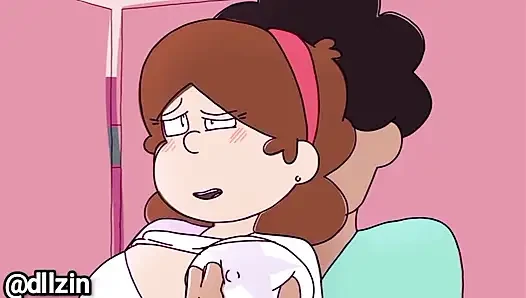 She invited her friend to the bathroom