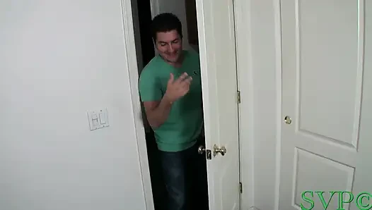 Stepbrother Home From College Seduced by Smoking Stepsister