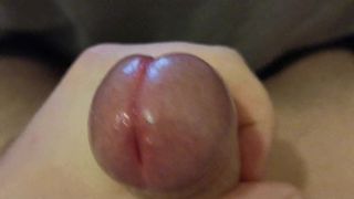 Closeup cock & cum