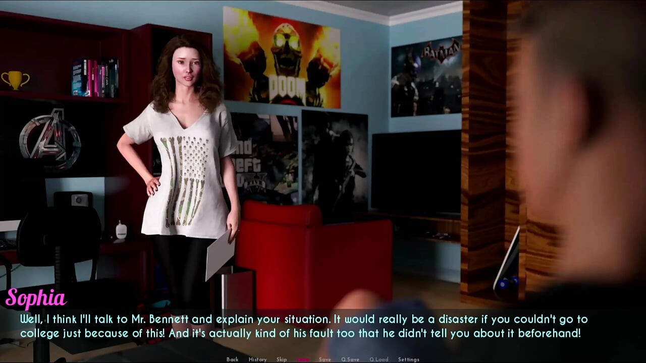 Ziua 4 - partea 2 - Sophia a primit o servitoare sexy care lucrează pentru ea