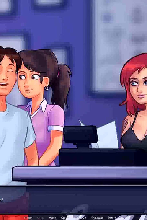 "Saga estivale : une fille fait un tatouage sur le cul ep 128"