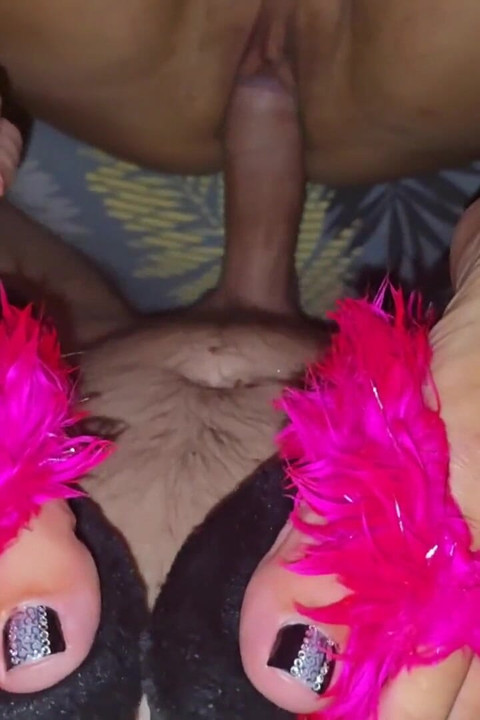 Stepmom in Flip-flops Pleases Her Stepson