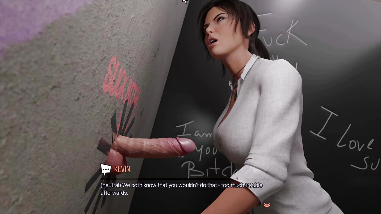 Croft Adventures 3 Lara Loves BDSM and Big Black Cocks and to Tease Other