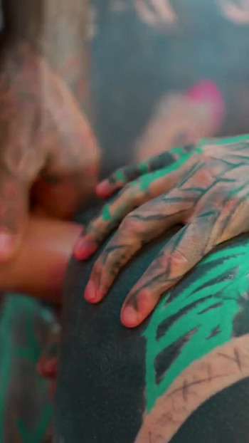 High Heeled Dreadhead BWC Gape, FACIAL, ANAL | Clip 1