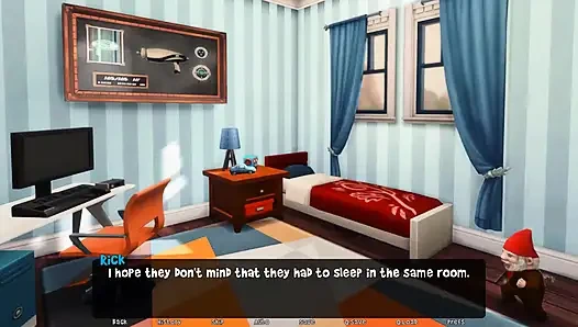 Dawn Of Malice: мачеха говорит грязно, пока скачет на большом члене ее пасынки, эпизод 36