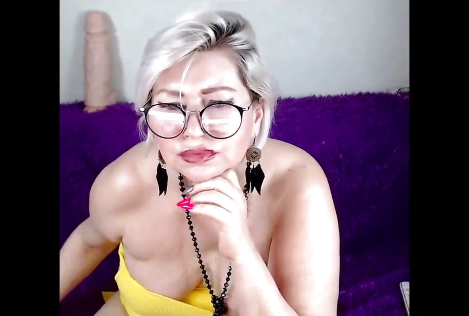 Mature Wife for Sale-13! (aimee Hot MILF, Aka Aimeeparadise) Lascivious Webcam Huntress in a Yellow Dress!