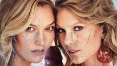 Karlie Kloss and Taylor Swift cum tribute