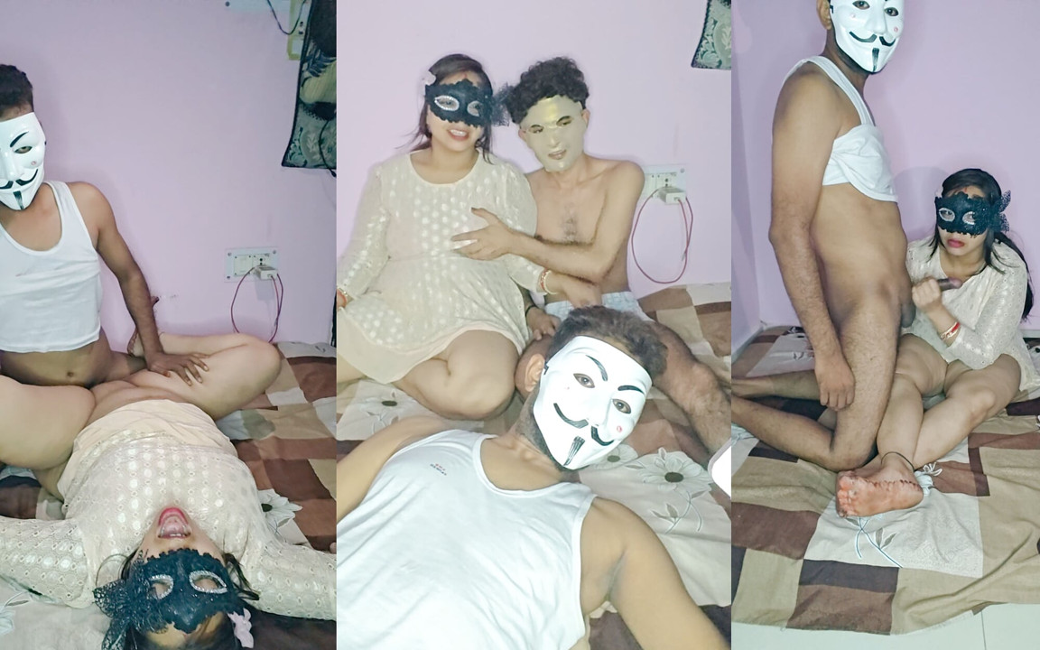 Friend and His Wife - Joined Hands in Threesome
