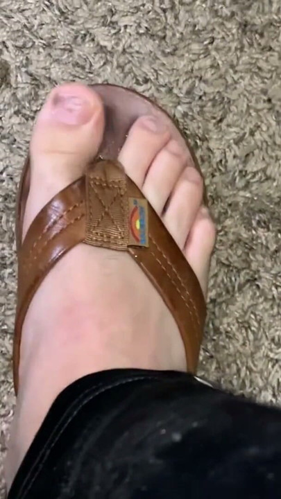 Cumming On My Rainbow Sandals | Clip 1