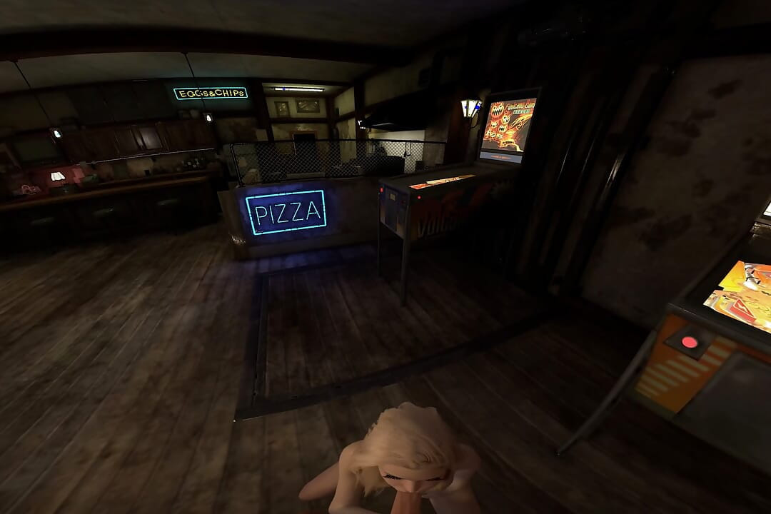 Berambut Perang Keluar Dari Lewat Malam