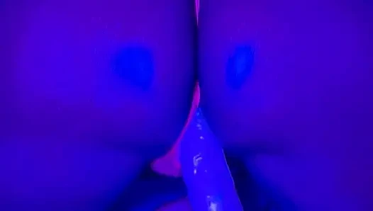 Neon Thong, Big Ass & Dildo: You Won't Forget This POV