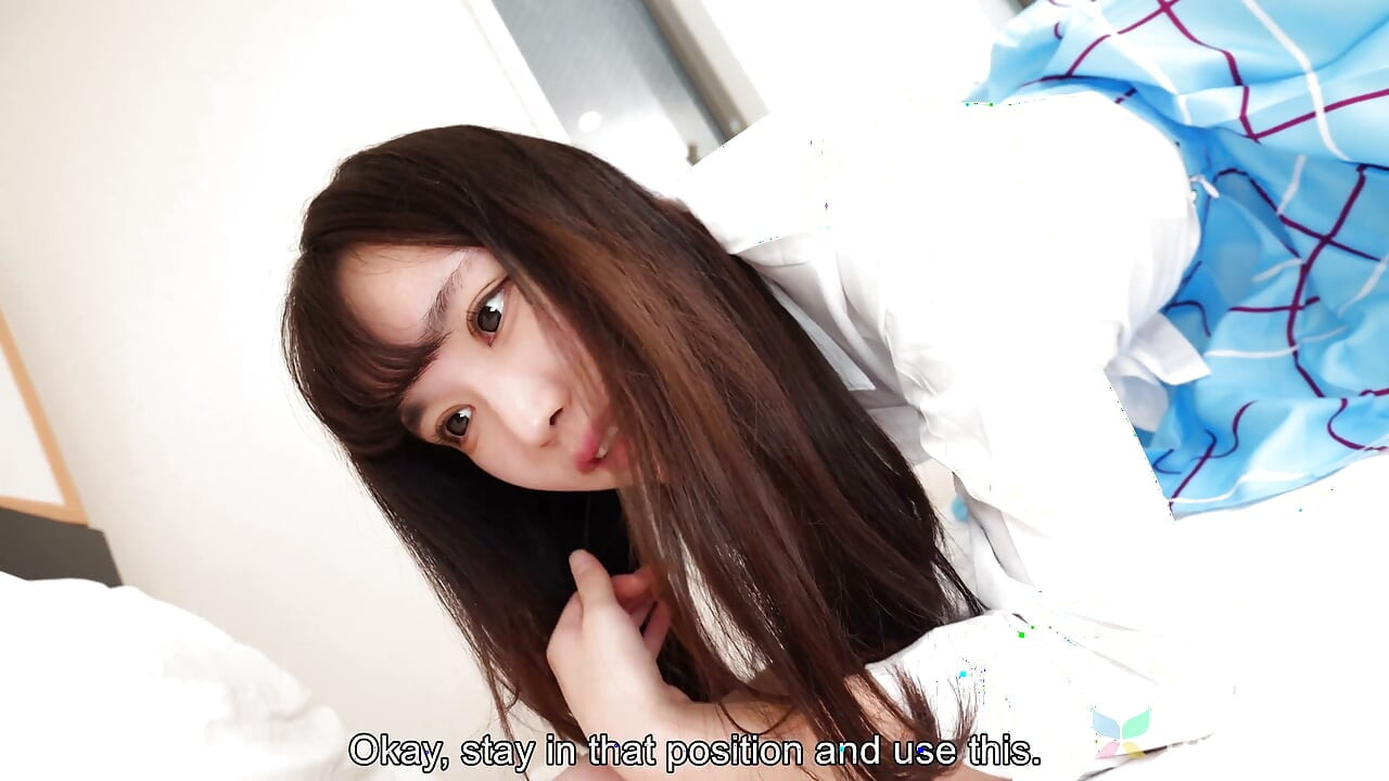 Japanese Babe Mio Ito Shows Us Her Sexy Legs and Hairy Pussy in Her Uniform