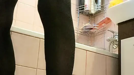 Fisting ass in high heels, I unfasten the hole until a rose forms