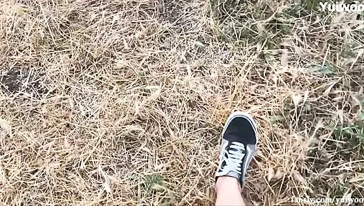 Einen nackten fremden in der natur getroffen und gefickt