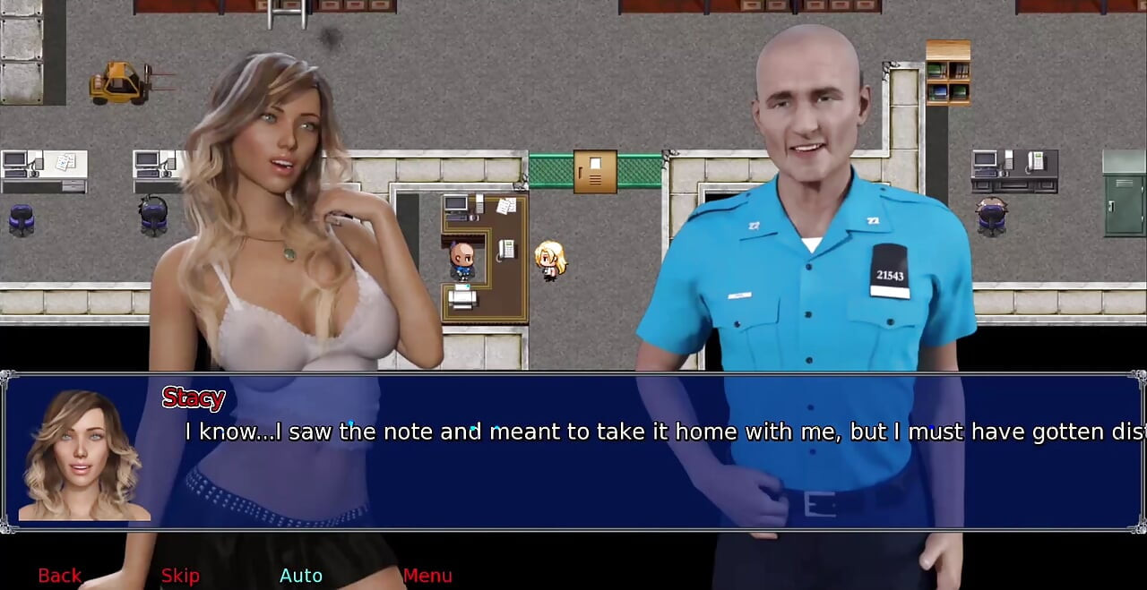 The office wife #27 - Stacy went to the doctor ... Stacy had a 3 sum ... Zack and Stacy had a moment