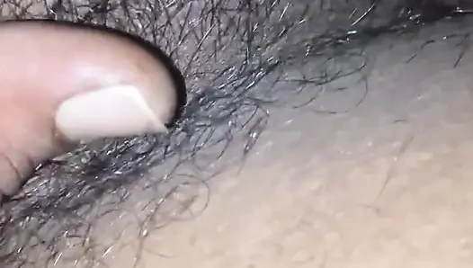 Behaarte muschi