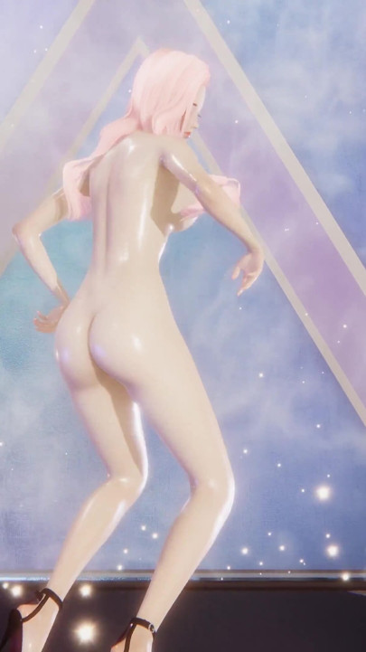 Mmd Minnie - Cherry Sky - Seraphine Sexy Striptease