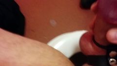 Public Toilet Thick Uncut Cock Cumshot - SlugsOfCumGuy